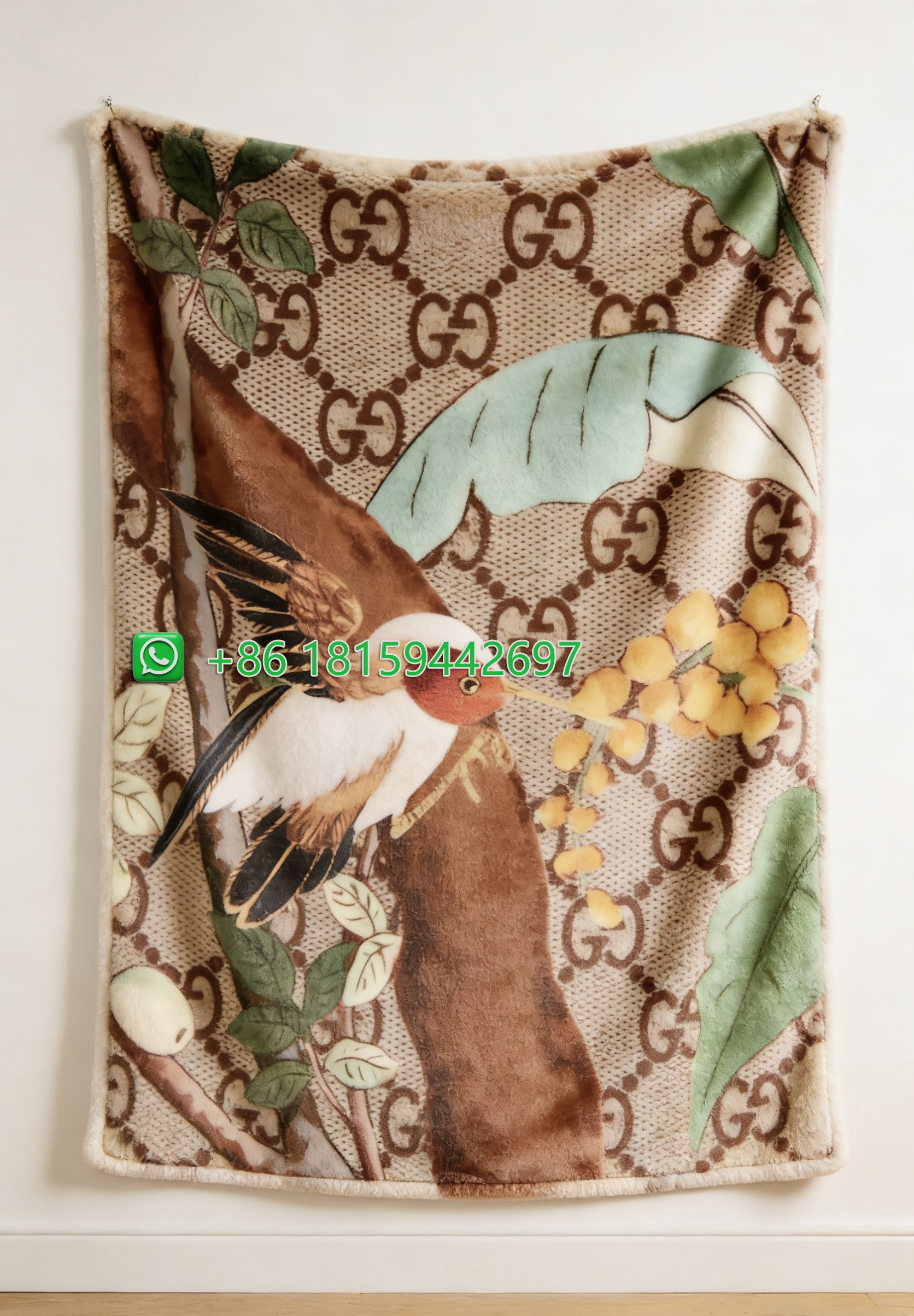 Gucci Throw Blankets
